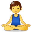 🧘‍♂️ Pria dalam Posisi Lotus Samsung