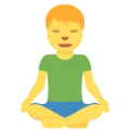 🧘‍♂️ Pria dalam Posisi Lotus Twitter