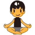 🧘‍♂️ Pria dalam Posisi Lotus