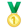 🥇 Medali Juara 1 Emojipedia