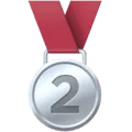 🥈 Medali Juara 2 Facebook