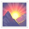 🌄 Matahari Terbit Di Atas Gunung WhatsApp
