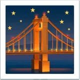 🌉 Jembatan Di Malam Hari Apple