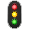 🚦 Lampu Lalu Lintas Vertikal Apple