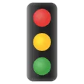 🚦 Lampu Lalu Lintas Vertikal Google