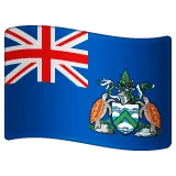 🇦🇨 Bendera Pulau Ascension WhatsApp