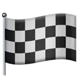 🏁 Bendera Kotak Kotak Apple