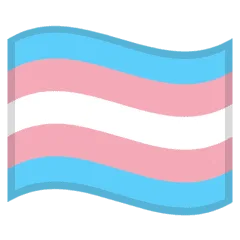 🏳️‍⚧️ Bendera Transgender Google