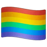 🏳️‍🌈 Bendera Pelangi WhatsApp