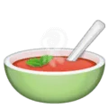🥣 Mangkuk dengan Sendok WhatsApp
