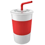 🥤 Cangkir dengan Sedotan Apple