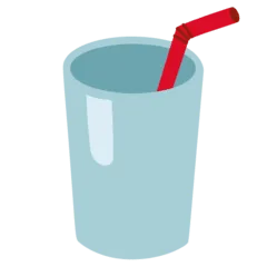 🥤 Cangkir dengan Sedotan Google