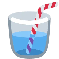 🥤 Cangkir dengan Sedotan Twitter