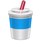 🥤 Cangkir dengan Sedotan WhatsApp