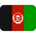 🇦🇫 Bendera Afganistan Twitter