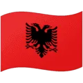 🇦🇱 Bendera Albania Google
