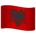 🇦🇱 Bendera Albania WhatsApp