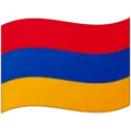 🇦🇲 Bendera Armenia Google