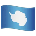 🇦🇶 Bendera Antartika WhatsApp