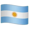 🇦🇷 Bendera Argentina WhatsApp