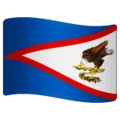 🇦🇸 Bendera Samoa Amerika WhatsApp