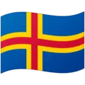 🇦🇽 Bendera Kepulauan Aland Google