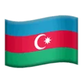 🇦🇿 Bendera Azerbaijan Apple