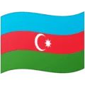 🇦🇿 Bendera Azerbaijan Google