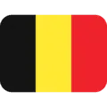 🇧🇪 Bendera Belgia Twitter