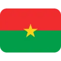🇧🇫 Bendera Burkina Faso Twitter