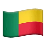 🇧🇯 Bendera Benin Apple