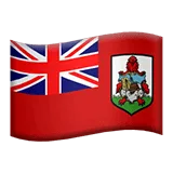 🇧🇲 Bendera Bermuda Apple
