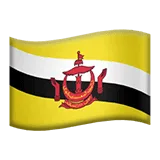 🇧🇳 Bendera Brunei Apple