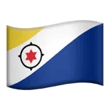 🇧🇶 Bendera Belanda Karibia Apple