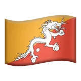 🇧🇹 Bendera Bhutan Apple