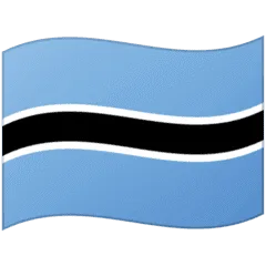 🇧🇼 Bendera Botswana Google