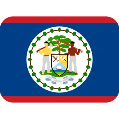 🇧🇿 Bendera Belize Twitter