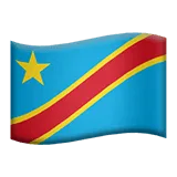 🇨🇩 Bendera Kongo Kinshasa Apple