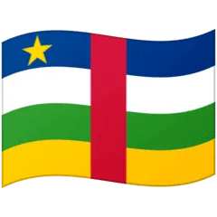 🇨🇫 Bendera Afrika Tengah Google