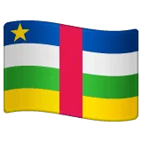 🇨🇫 Bendera Afrika Tengah WhatsApp
