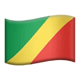 🇨🇬 Bendera Kongo Brazzaville Apple