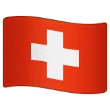 🇨🇭 Bendera Swiss WhatsApp