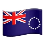 🇨🇰 Bendera Kepulauan Cook Apple