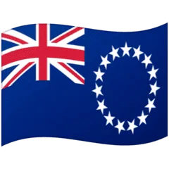 🇨🇰 Bendera Kepulauan Cook Google