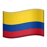 🇨🇴 Bendera Kolombia Apple