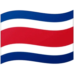 🇨🇷 Bendera Kosta Rika Google