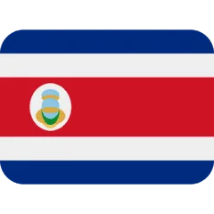 🇨🇷 Bendera Kosta Rika Twitter