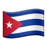 🇨🇺 Bendera Kuba Apple