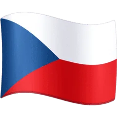 🇨🇿 Bendera Ceko Facebook
