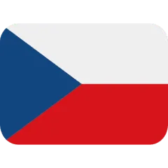 🇨🇿 Bendera Ceko Twitter